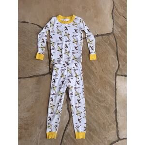 Hanna Andersson Curious George Unisex Pajama Shorts Set Size 100 US Size 4